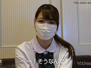 Masked Real Amateur Creampies Beautiful G-Cup Influencer Twice in Original Shoot