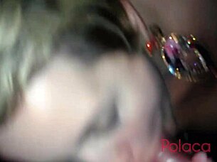 i showed off in the car then went to swing house with two perverts sucked their big cocks and got fucked deliciously in front of everyone while sucking at glory hole