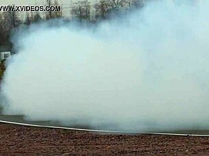 big russian tits bouncing in the car 😘