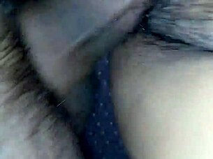 He Slides Into Her Pussy Voyeur Style