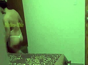 hot stepsister masturbates for boyfriend, i catch her with big ass