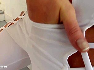 i saw a girl masturbating solo while camping