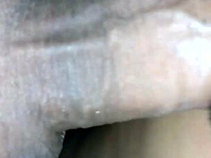 He Slides Into Her Pussy Voyeur Style