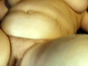 I cum hard on this huge dildo toy