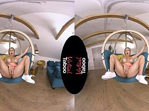 i masturbate with shaved blonde in virtual taboo