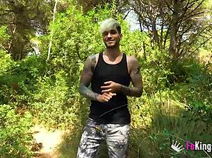 brunette bent over for horny doggystyle 😏