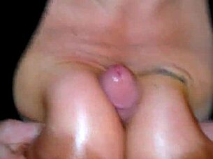 Amateur POV blowjob and tittyfuck with horny milf