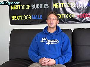 i love showing off my cock and shaking it during this gay casting interview