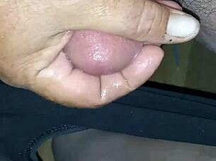 I'm playing with my cock in pov homemade style