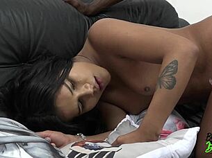 behind the scenes with livia india and hygor negrao 😏