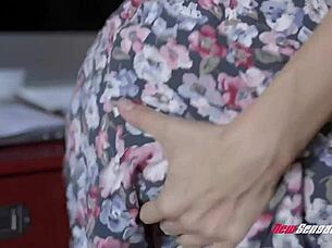 gia paige licks her step sister's pussy hard