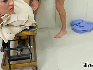 A kinky person is taken to a special clinic for some intense therapy sessions