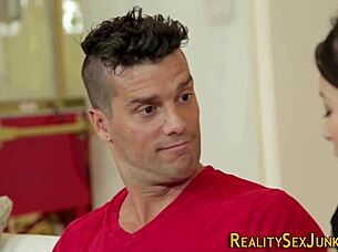 Daisy Haze Takes Massive Facial After Wild Action