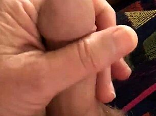 I was playin with pre cum, but I cummed too soon lol