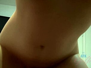 KARLA KUSH SUCKS AND FUCKS COCK TOWARDS CREAMPIE! BLONDE AMATEUR POV GFE ACTION