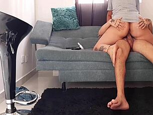 Neighbor's Teacher Records And Fucks For Money