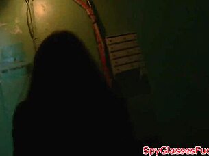 Teenage Latina Receives Facial Cumshot