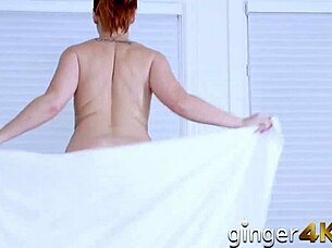 edyn reveals her steamy irish costume and gets horny