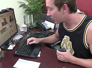 nia nacci discovers gloryhole for blowjob and swallow