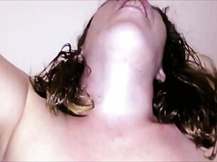 Horny Woman Masturbates and Rides