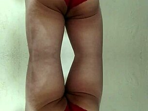 The story of red and black bikini effects