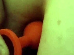 fucking her with that jewel in her ass