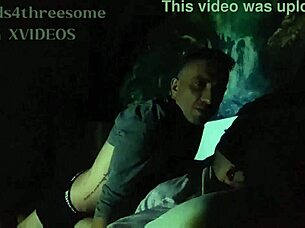 guy gets bareback creampie on halloween night