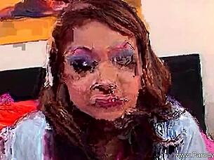 Interracial Bbc With Horny Blonde