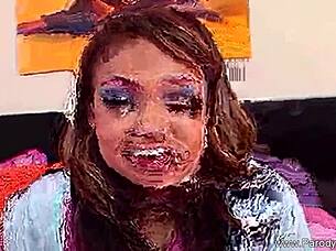 Interracial Bbc With Horny Blonde