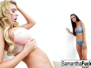 samantha and kendal karson, ready to fuck those big tits?