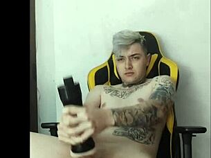 you talk a lot about me being this and that but check out this rough blowjob and handjob ending in a huge cumshot on webcam