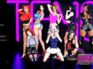 thirsty for my guest hentai game pornplay ep 1 kissing a coworker in the office