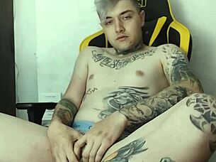 you talk a lot about me being this and that but check out this rough blowjob and handjob ending in a huge cumshot on webcam