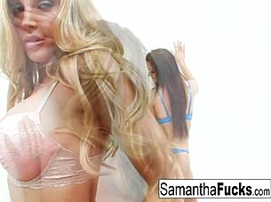 samantha and kendal karson, ready to fuck those big tits?