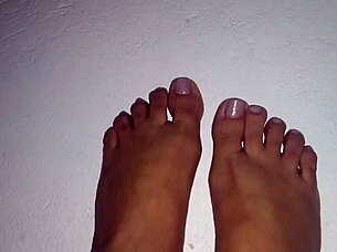 beautiful feet on display