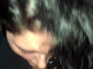 Latina Sucks Big Cock Sloppily