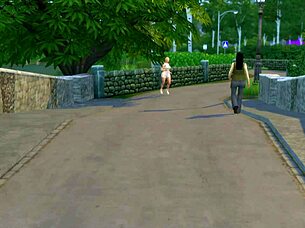 Hot Jogging Blonde Taken in Cowgirl and Doggystyle Positions