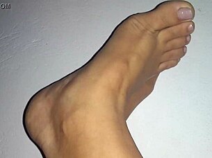 beautiful feet on display