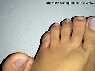 beautiful feet on display