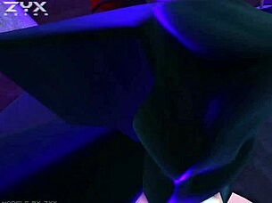 bringing a demon to a strip club 😈