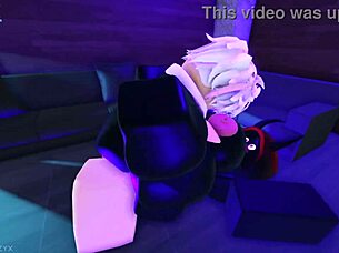 bringing a demon to a strip club 😈