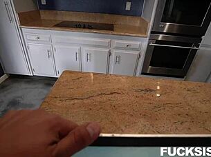 Stepsister Audry Fucks Stepbro In Intense Action