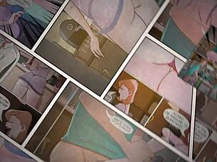 I'm fucking the fat woman's ass in the morning coffee, and the cuckold doesn't notice