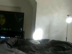 home alone, i'm milking my horny cock