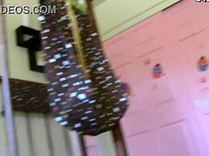 Nurse Performs Diaper Checks on Patient Lover in Hospital ABDL Session