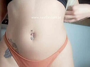 Hot Girl Masturbates At Work