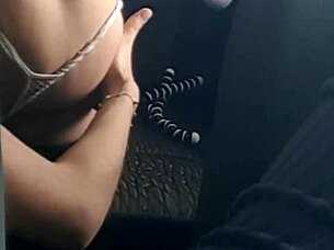 Chetita Masturbates In The Back Of A Taxi