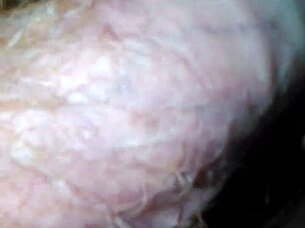 Behold the Fat Hairy Shemale Cock Pounding This Slutty Cumdumster Transsexual!