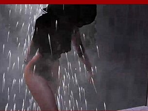 Is This 3D Slut's Shower Show Too Steamy With Her Pierced Nipples?