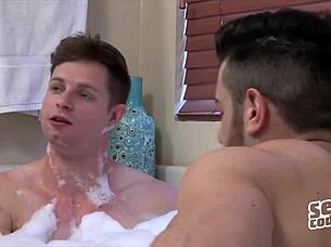 Dean Manny Feels Intense Pleasure In Bareback With Sean Cody